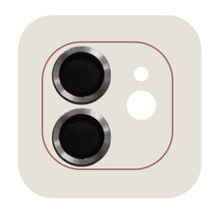 Защитное стекло Metal Classic на камеру для iPhone 11 | 12 | 12 MINI Black