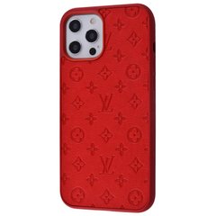 Чехол ЛВ Leather Case для iPhone 12 MINI Red купить