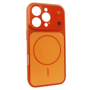 Чохол Nofelet AG Glass with MagSafe для iPhone 16 PRO Starry Orange - ash-mobile.com.ua - фото 1