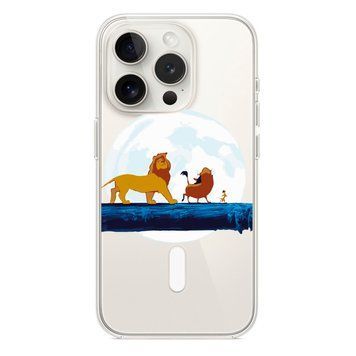 Чохол прозорий Print Lion King with MagSafe для iPhone 11 PRO MAX Friends - ash-mobile.com.ua - фото 1