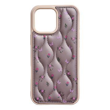 Чохол Flowers Case для iPhone 15 PRO MAX Gold - ash-mobile.com.ua - фото 1