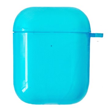 Чохол Silicone Colorful Case для AirPods 1 | 2 Blue - ash-mobile.com.ua - фото 1