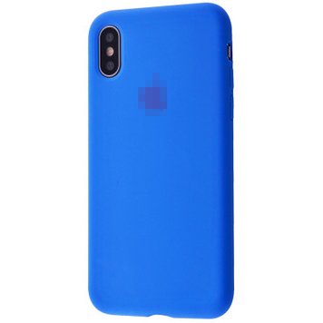 Чохол Silicone Case Full для iPhone XS MAX Surf Blue - ash-mobile.com.ua - фото 1