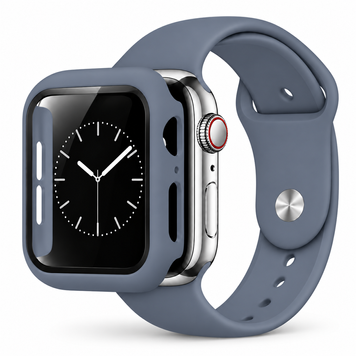 Ремешок Silicone BAND+CASE для Apple Watch 41 mm Lavender Grey - ash-mobile.com.ua - фото 1
