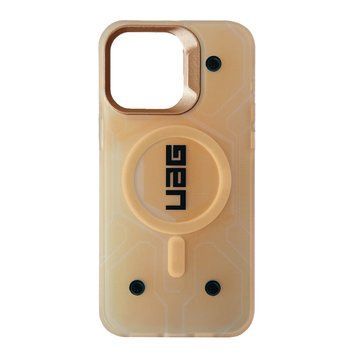 Чехол UAG Color with MagSafe для iPhone 15 PRO Yellow - ash-mobile.com.ua - фото 1