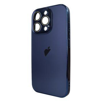 Чохол AG-PC Glass для iPhone 16 PRO MAX Midnight Blue - ash-mobile.com.ua - фото 1