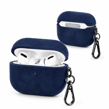 Чохол Alcantara Case для AirPods PRO 3 Blue