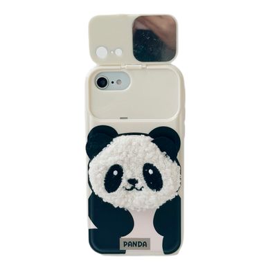 Чехол с закрытой камерой для iPhone 7 | 8 | SE 2 | SE 3 Panda Biege купить