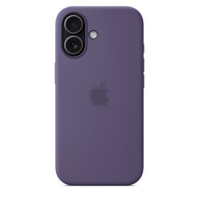 Чохол Silicone Case with MagSafe OEM для iPhone 17 Purple Fog