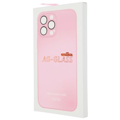 Чохол AG-Glass Matte Case для iPhone 13 PRO MAX Chanel Pink