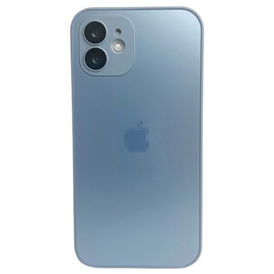 Чохол AG-Glass Matte Case with MagSafe для iPhone 12 Sierra Blue купити
