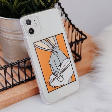 Чехол прозрачный Print для iPhone 12 MINI Кролик купить