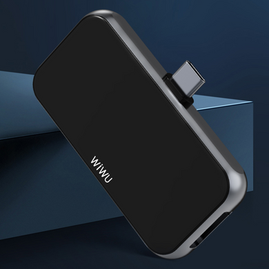 Переходник для Macbook USB-C хаб WIWU T5 Pro 4 in 1 Black купить