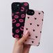 Чохол Ribbed Case для iPhone 7 | 8 | SE 2 | SE 3 Heart zebra Pink