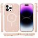 Чохол Galaxy Sparkle with MagSafe для iPhone 16 PRO Gold