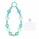 Ремінець для смартфону Mini chain - Love square Sea Blue - ash-mobile.com.ua - фото 1