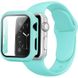 Ремінець Silicone BAND+CASE для Apple Watch 38 mm Ice Blue