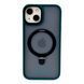 Чехол Matte Guard MagSafe с подставкой для iPhone 15 Dark Green - ash-mobile.com.ua - фото 1