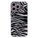 Чехол Nacre Design для iPhone 13 PRO MAX Zebra Silver - ash-mobile.com.ua - фото 1