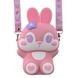 Сумка на плече для дитячого фотоапарату Rabbit 12,5*18*5 Pink