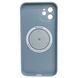 Чохол AG-Glass Matte Case with MagSafe для iPhone 12 Sierra Blue