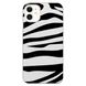 Чохол прозорий Print Zebra для iPhone 11