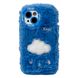 Чохол Fluffy Cute Case для iPhone 14 Cloud Blue