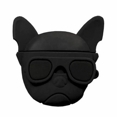 Чехол 3D для AirPods 1 | 2 Bulldog Black купить