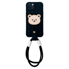 Чехол Weaving Bear Case для iPhone 14 Black