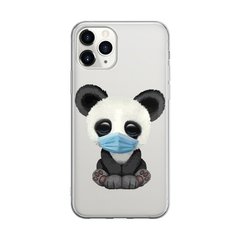 Чохол прозорий Print Animals для iPhone 12 | 12 PRO Panda купити
