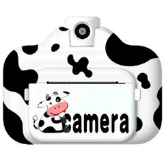 Дитячий фотоапарат миттєвого друку Cow White/Black купити