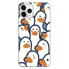 Чохол прозорий Print Duck для iPhone 15 PRO MAX Duck More