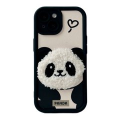Чехол Panda Case для iPhone 15 Plus Love Black