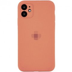 Чехол Silicone Case Full + Camera для iPhone 11 Peach купить