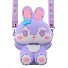 Сумка на плечо для детского фотоаппарата Rabbit 12,5*18*5 Purple купить