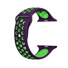 Ремешок Nike Sport Band для Apple Watch 42mm | 44mm | 45mm | 49mm Purple/Green купить