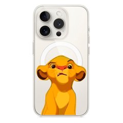 Чехол прозрачный Print Lion King with MagSafe для iPhone 11 PRO MAX Simba Evil купить