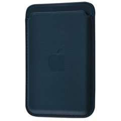 Leather Wallet with MagSafe Forest Green