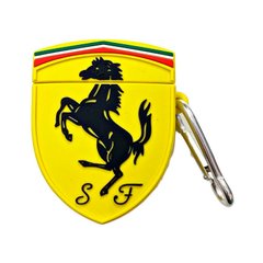 Чехол 3D для AirPods 1 | 2 Ferrari Horse Yellow купить