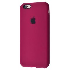 Чехол Silicone Case Full для iPhone 6 | 6s Rose Red купить