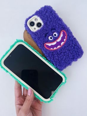 Чехол Monster Plush Case для iPhone 7 Plus | 8 Plus Purple - ash-mobile.com.ua - фото 4