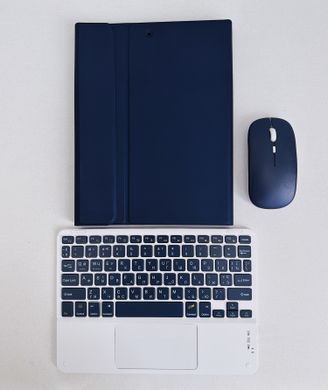 Чохол-клавіатура + мишка для iPad PRO 10.5 | Air 3 10.5 | 10.2 Midnight Blue - ash-mobile.com.ua - фото 2