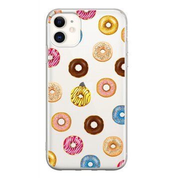 Чохол прозорий Print SUMMER для iPhone 11 Donut - ash-mobile.com.ua - фото 1