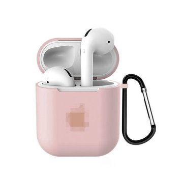 Чохол (яблуко) для AirPods PRO 2 Pink Sand - ash-mobile.com.ua - фото 1