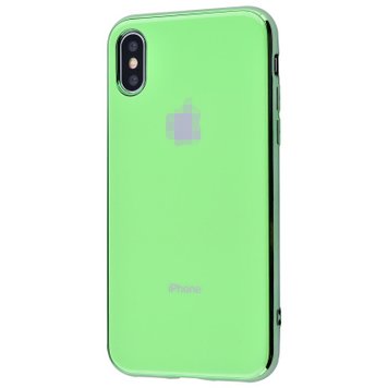 Чохол Silicone Case (TPU) для iPhone XS MAX Lime Green - ash-mobile.com.ua - фото 1