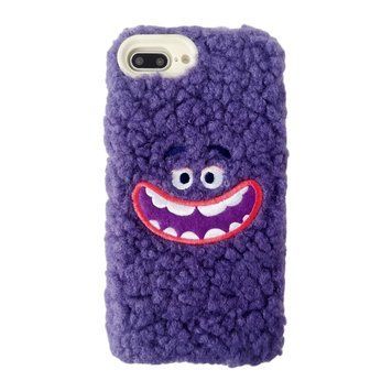 Чехол Monster Plush Case для iPhone 7 Plus | 8 Plus Purple - ash-mobile.com.ua - фото 1