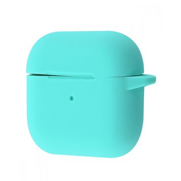 Чехол с микрофиброй для AirPods 1 | 2 Turquoise - ash-mobile.com.ua - фото 1