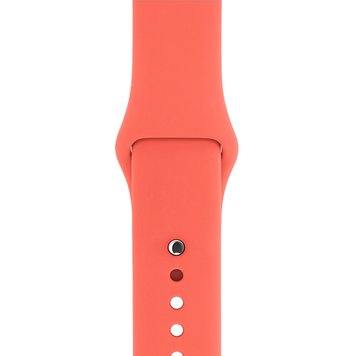 Ремінець Silicone Sport Band для Apple Watch 42mm | 44mm | 45mm | 46mm | 49mm Apricot розмір S - ash-mobile.com.ua - фото 1