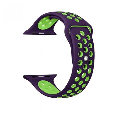 Ремінець Nike Sport Band для Apple Watch 42mm | 44mm | 45mm | 49mm Purple/Green купити