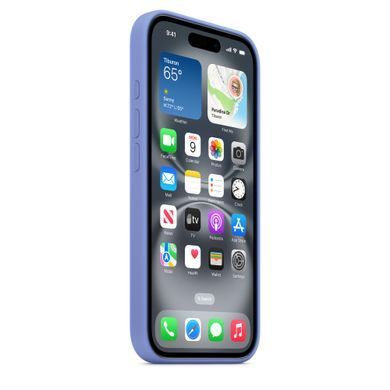 Чохол Silicone Case with MagSafe OEM для iPhone 16 Periwinkle - ash-mobile.com.ua - фото 6